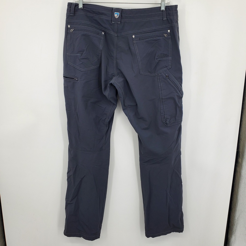 Kuhl‎ Deceptor Mens 38x34 Hiking Pants Gray Technical Softshell Stretch Outdoor